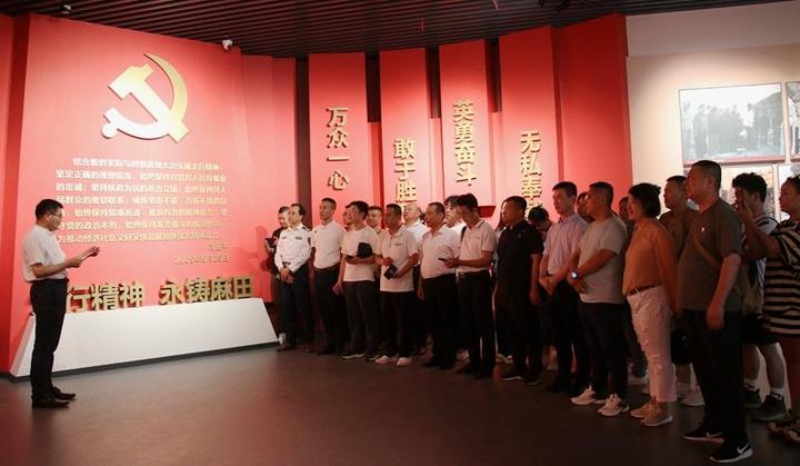 重温红色印记 赓续红色血脉|国际应急救援中心携手山西省品牌协会开展“七一”主题活动(图9)